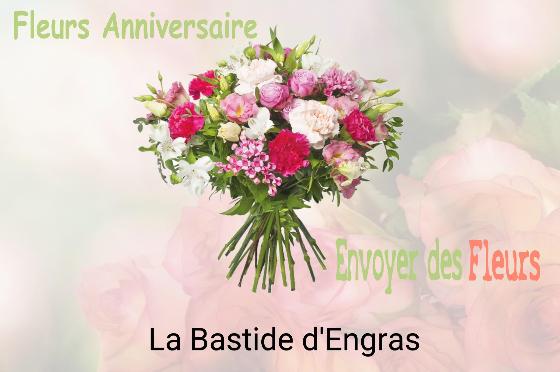 Bouquet de fleurs d’anniversaire livré à La Bastide-d'Engras